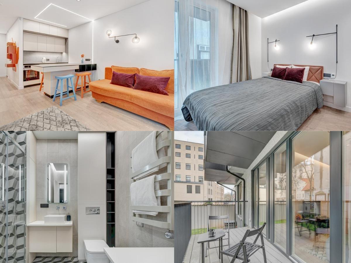 Happy Inn G, Self Check-In, Terrace, Underground Parking Vilna Exterior foto
